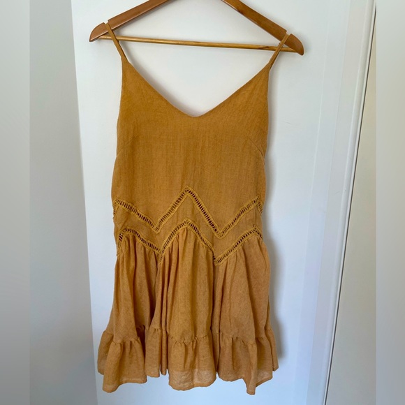 Saints + Secrets Dresses & Skirts - Yellow Beach dress